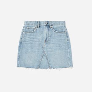 Everlane the reconstructed denim skirt size 27 NWT